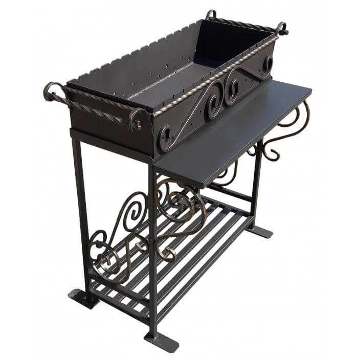 Forged Barbecue Grill 600x300mm