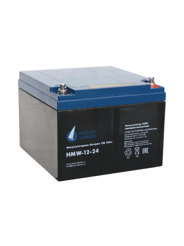 High-Efficiency AGM Lead-Acid Battery HMW-12-24