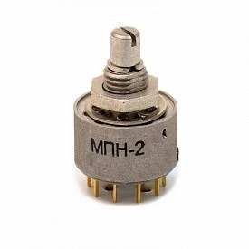 Compact Low-Frequency Rotary Switch MPN-2 10P1N 22 IP40