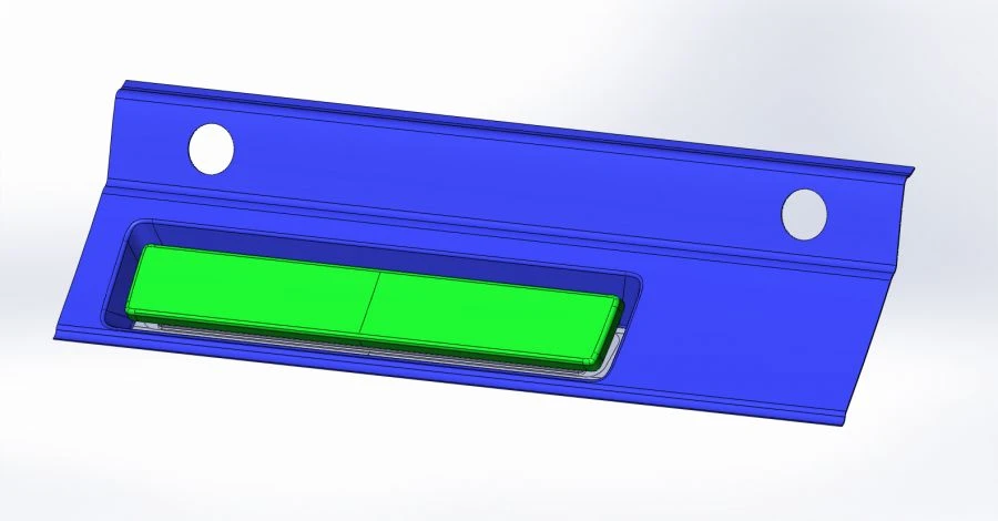 Ceiling Panel with Air Intake Right Assembly 5299-401-5702112-50