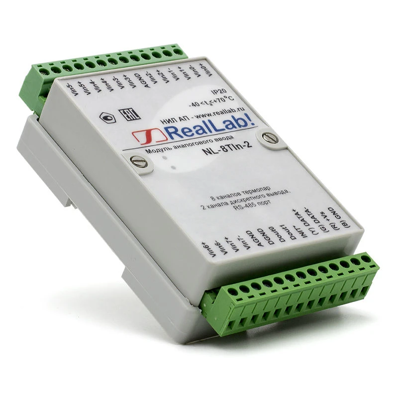 Thermocouple Analog Input Module NL-8TIn-2