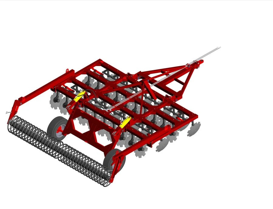 محراث قرصي BД-5х4П لمعالجة التربة