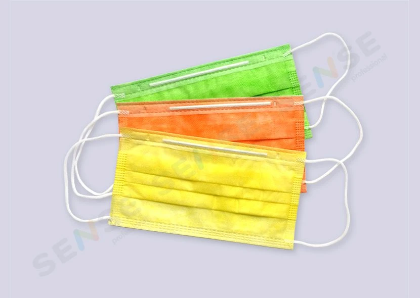 SENSE Disposable Medical Masks, Three-Layer, 50pcs
