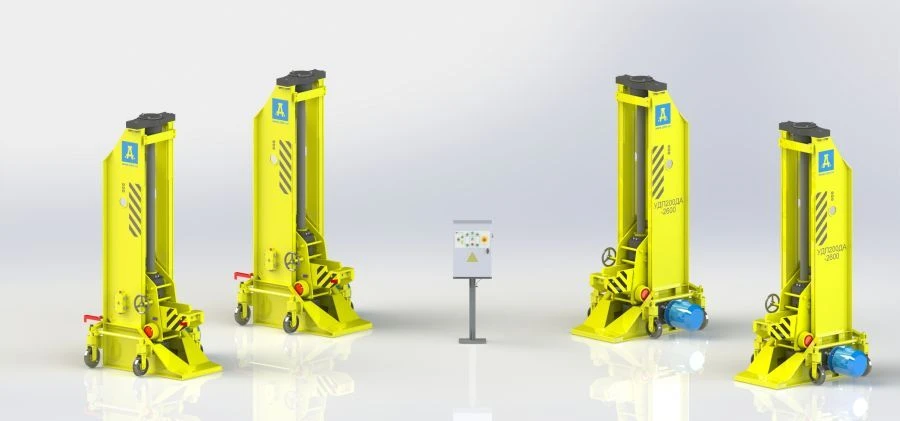 Mobile Hydraulic Jacking System UDP200DA