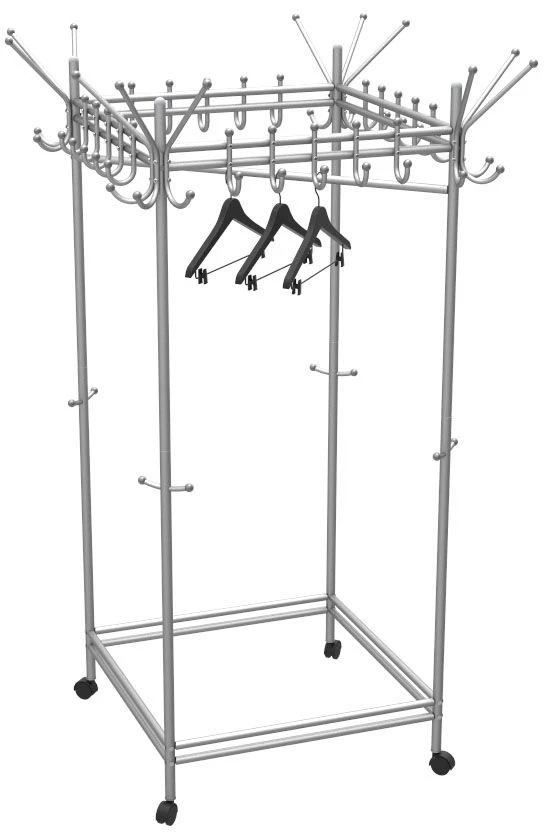 Floor Hanger Piko 22 - Versatile Clothing Rack