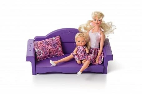 Comfortable Folding Sofa for Dolls up to 30 cm | "Confetti
