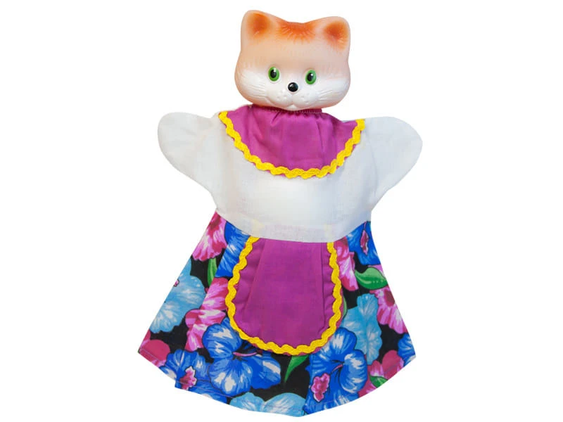 Cat Hand Puppet - Engaging Toy for Expressive Play