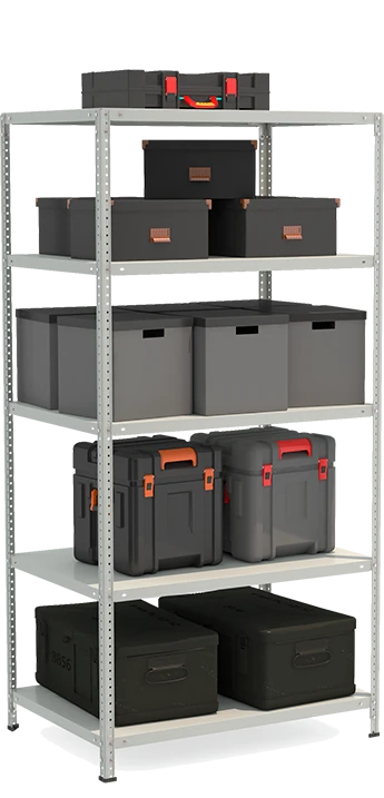 STF Model 1075-2.0 Reinforced Metal Shelf Rack