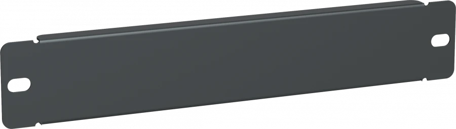 Black 1U False Panel for 10" Rack - FP05-01U-LWS ITK