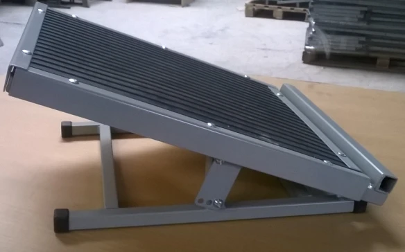 Operator Footrest for Comfort and Support