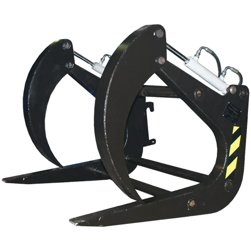 Log Gripper for Moving and Storing Logs and Pipes