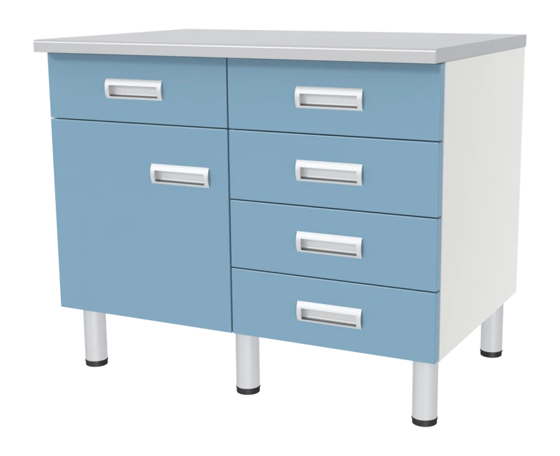 Laboratory Table with Two Pedestals SL-03-MSK (SL-03-108)