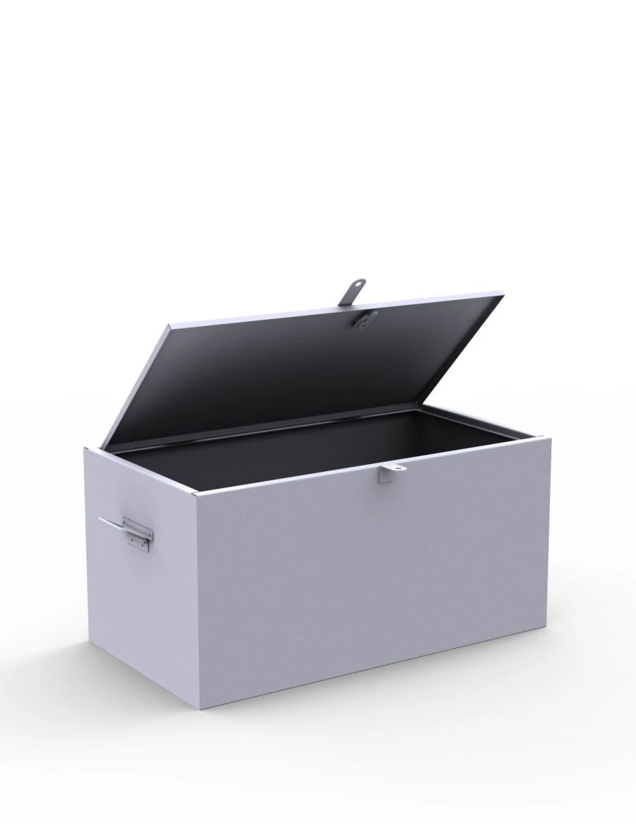 Military Metal Box for Ammunition and Documents 380x725x425