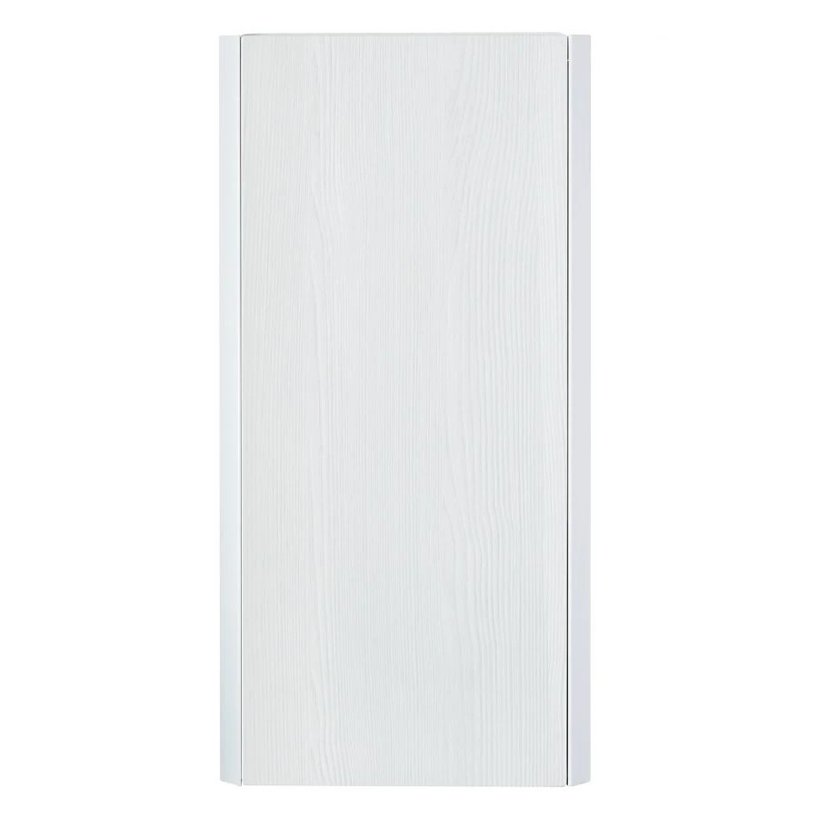 Brook Single-Door Wall-Mounted Cabinet in Latte Oak