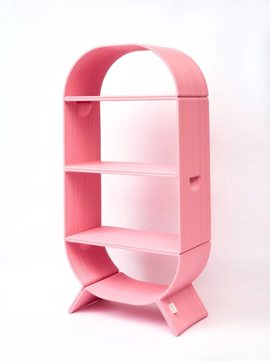 3D Printed Bookshelf for Books and Items - BATON