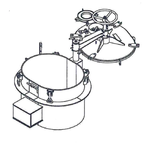 Cargo Tank Hatch for Marine Equipment - Waterproof Design
