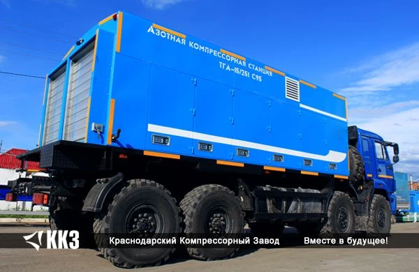 Portable Air Compressor Station TGA-12/221