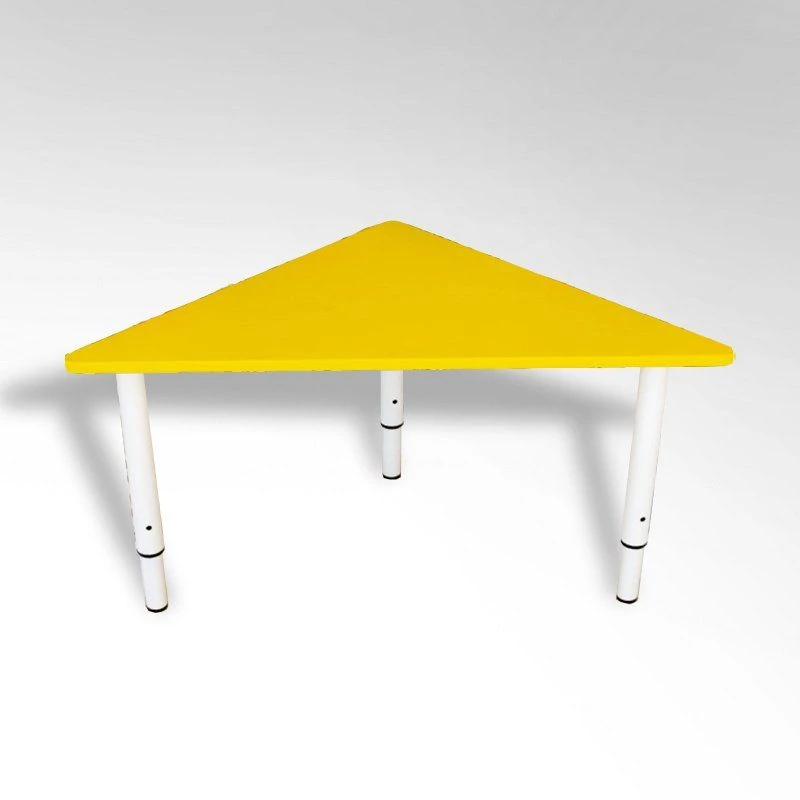 Bright Triangular Children's Table, Model 30012