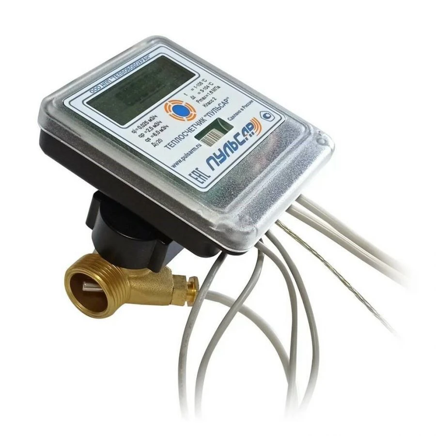 Heat Meter for Heating and Cooling Systems - Pulsar Model