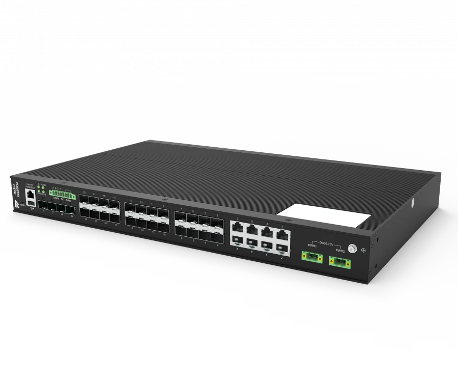 مفتاح صناعي مُدار من المستوى L3 لنقل البيانات - إنزر-3222GEM