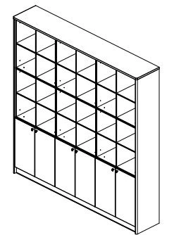 Universal Modular Cabinet 50.654