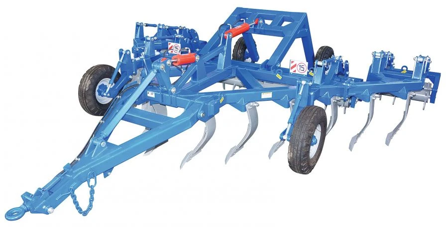 Double Roller Chisel Plow Semi-Trailer PЧП-6.0K2 for Soil Tillage
