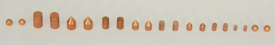 Copper Crusher Elements for Measuring Intra-ballistic Pressure