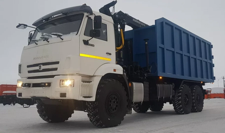 Metal Transport Truck with Crane Model 336973