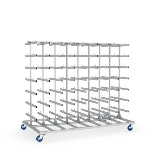 Long Material Storage Rack with Consoles - Model 1361