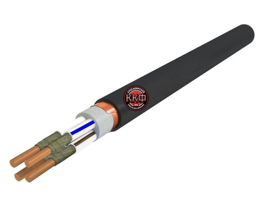 Fire-Resistant Power Cable with Low Smoke Emission 4x1mm2