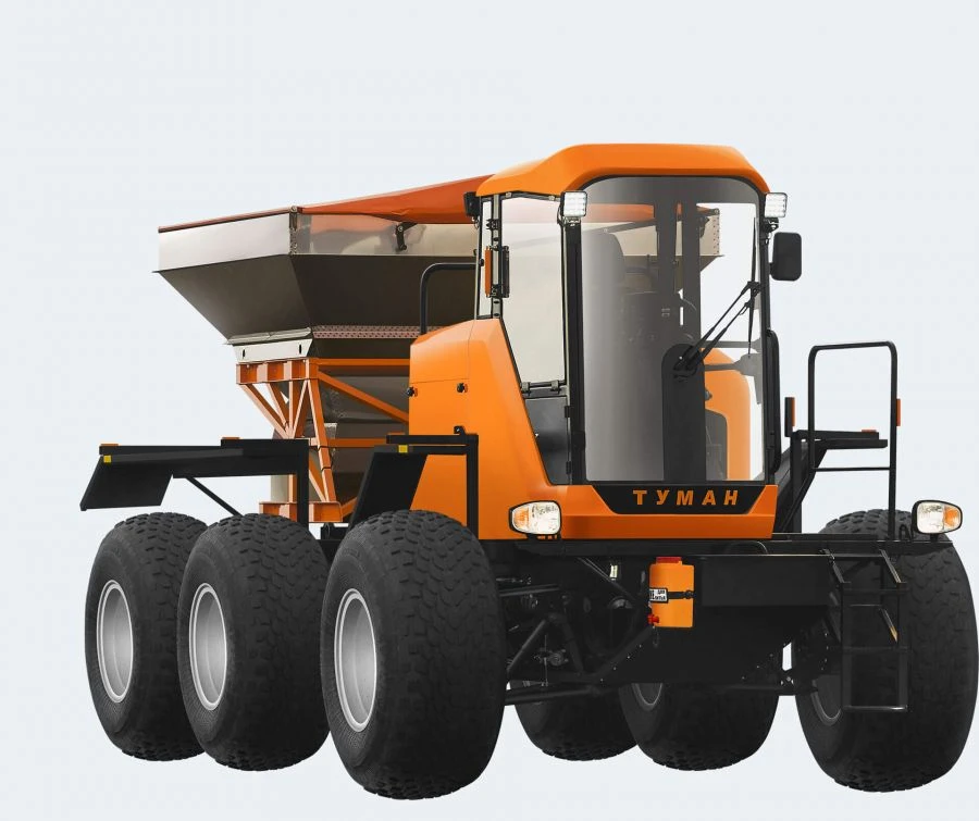 Self-Propelled Sprayer-Distributor TUMAN-3 with Interchangeable Equipment