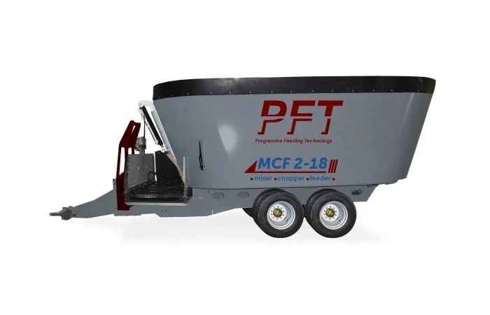 PFT MCF 2-18 Feed Mixer-Dispenser for Rough Feed