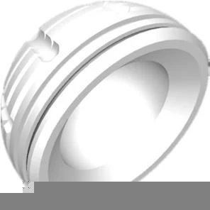 Full Profile Cement Fixation Component STM, 32 mm Diameter, Size 46