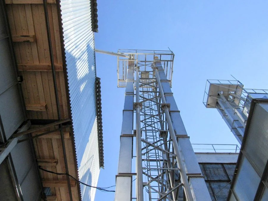 Chain Bucket Elevator for Food Industry, Model NC-350-U