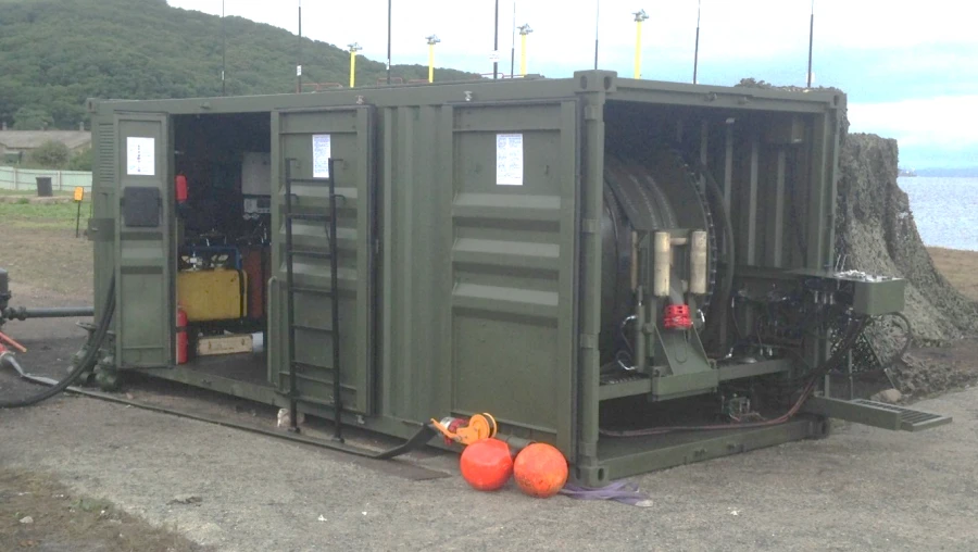 نظام تزويد السفن بالوقود BZKR-100E للتزويد في عرض البحر