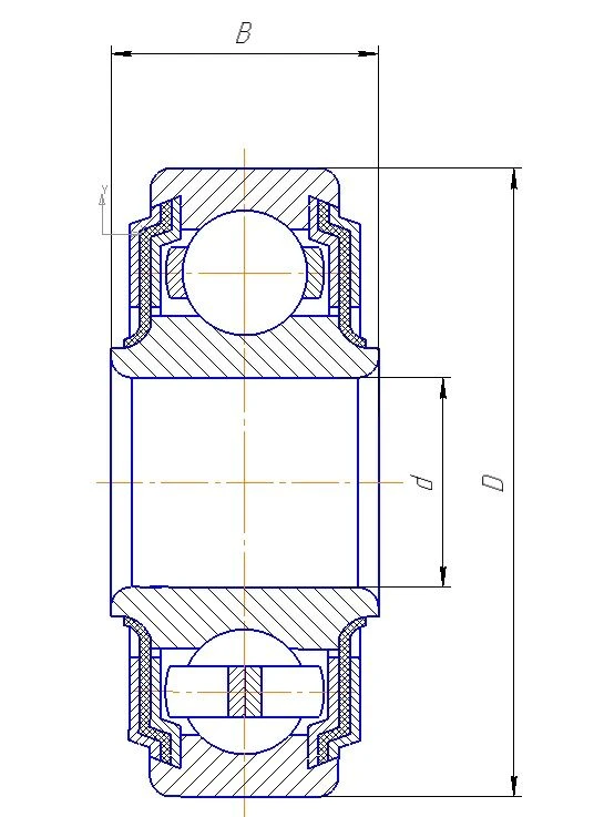 Rolling Bearing 6-530209KUS1-ETU 100/3