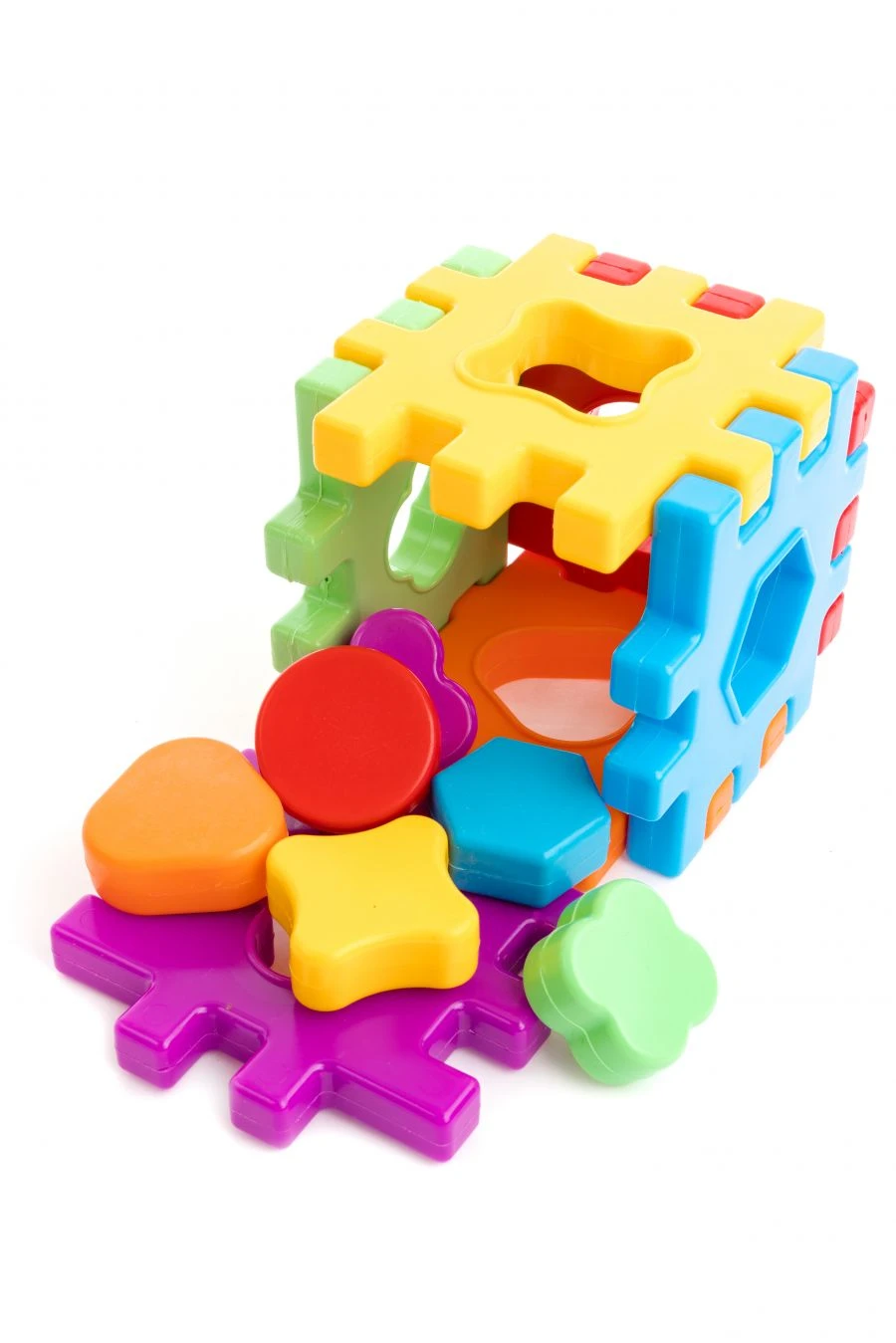 لعبة مكعب المنطق التعليمية 1/16