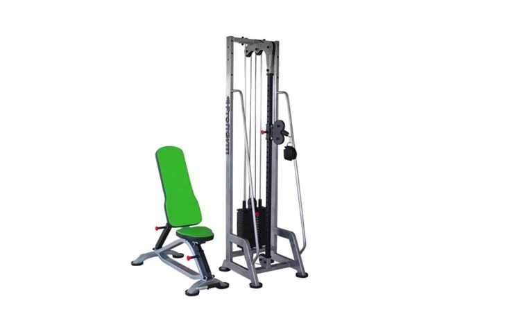 Adjustable Rehabilitation Trainer with Bench "Pandora
