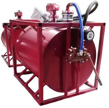 خزان وقود متنقل 2000 لتر MTRC (فولاذ 4 مم)