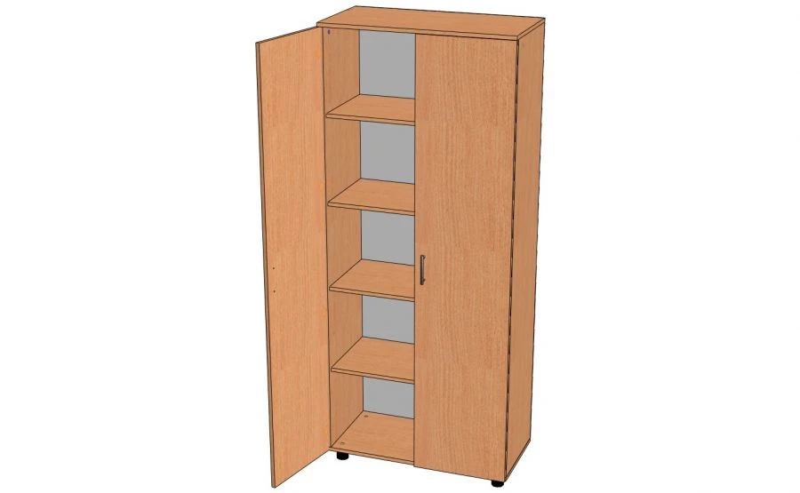 General Purpose Cabinet with Double Doors, Model SHON