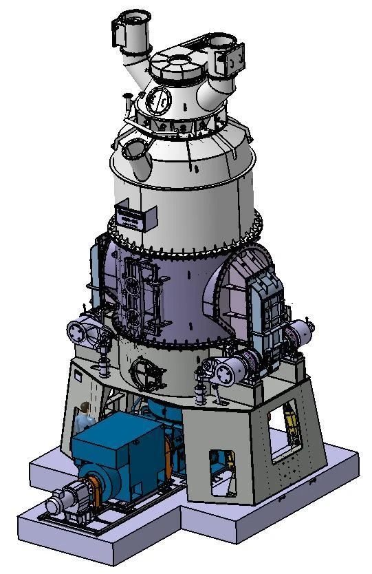 MVS-195 Medium-Hard Roller Mill with Dynamic Separator