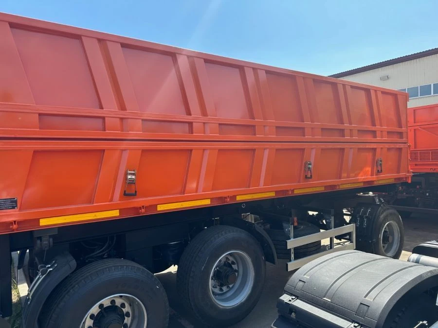 مقطورة ثلاثية المحاور مع تعليق هوائي، موديل 3524-16A