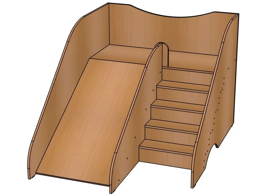 منزلق زاوي للحضانة - موديل م102