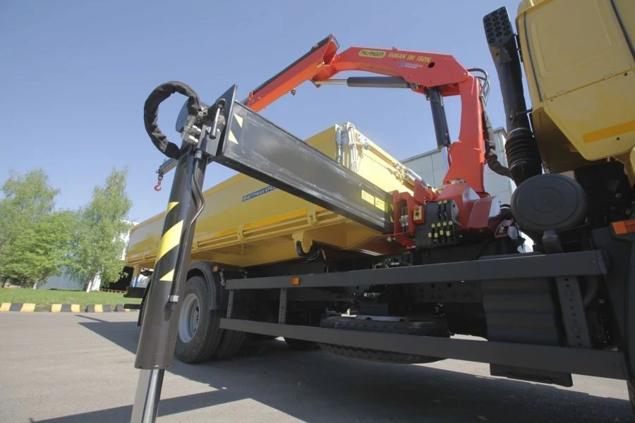 تركيب رافعة المناورة IM 150N وتعديلات أخرى