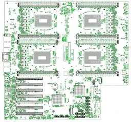 4-Processor Panel 4Э8СВ-MSWTX for High-Performance Servers