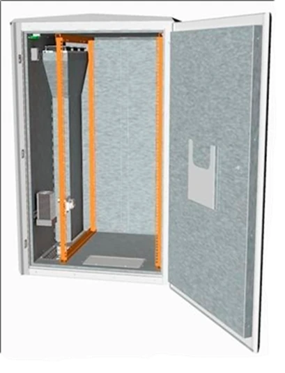 19" Vandal-Proof Thermocabinet TSHA Series