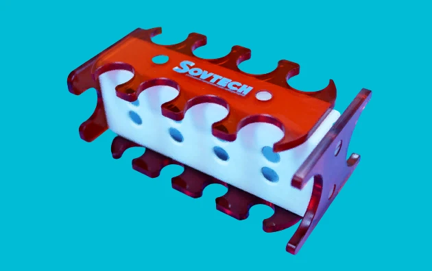 حامل مختبر مغناطيسي لامبوبة الاختبار 1.5/2.0، 5.0، 15.0، 50.0 مل