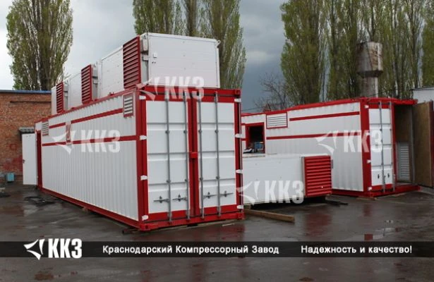 Portable High-Pressure Nitrogen Compressor Station TGA-20/251