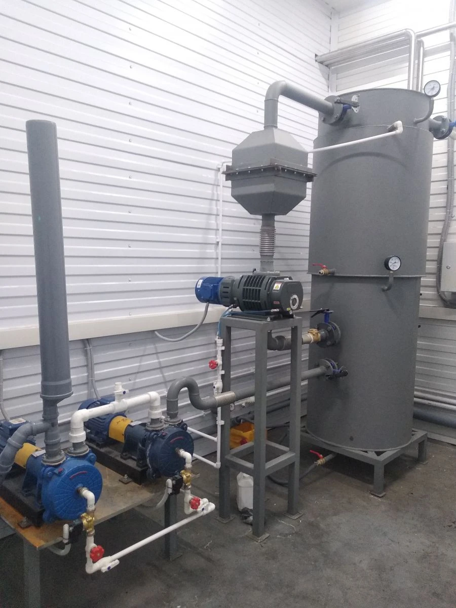 وحدة الاستخراج والتركيز والتجفيف ذات السعة الصغيرة (MЭKCM 2.0)