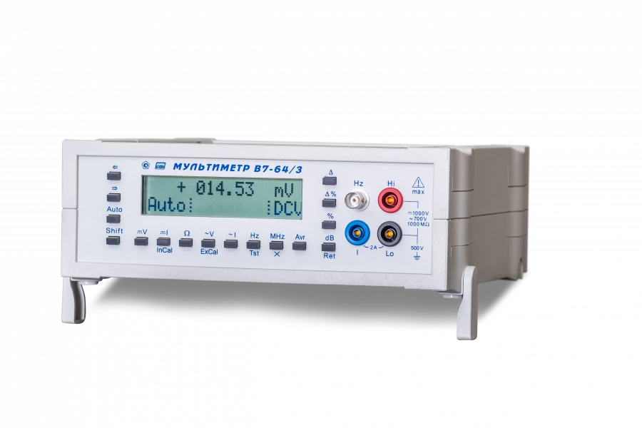 High-Precision Multimeter for Voltage and Current Measurements V7-64/3